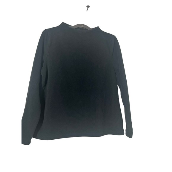 Talbots Black Fleece large NWT NEW womens - Picture 1 of 7